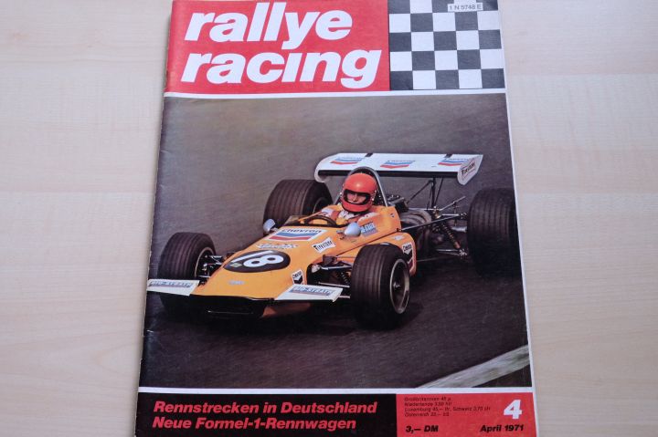 Deckblatt Rallye Racing (04/1971)